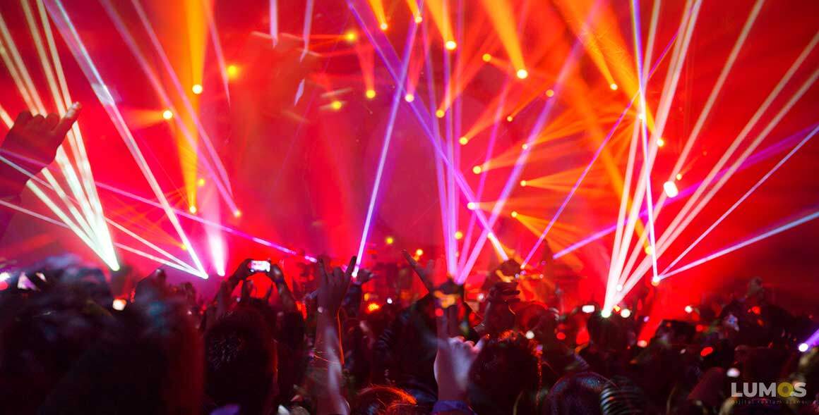 Festivalde Lazer Işıkları